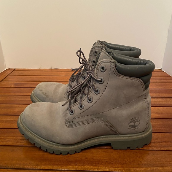 Timberland Gray Boots - Picture 2 of 12